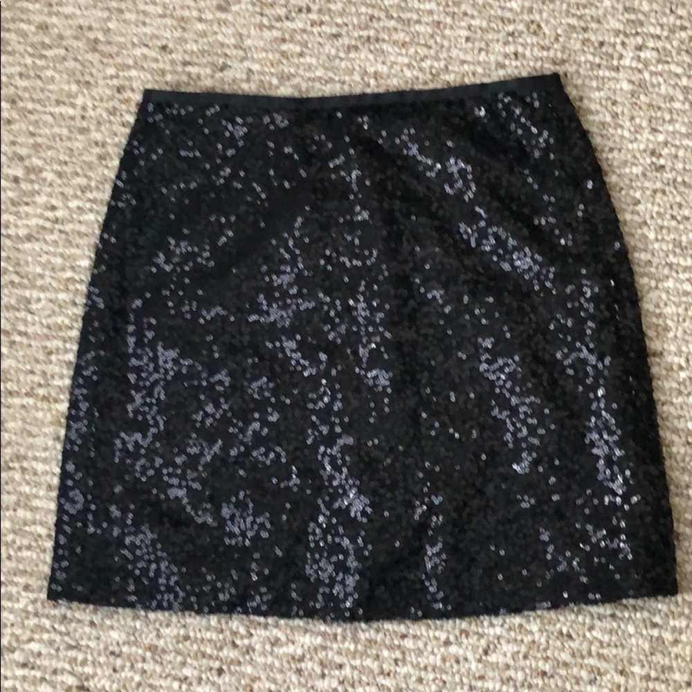 J. Crew Sequin mini skirt